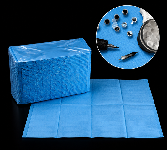 Campos Tatuaje Baberos Dentales Toalla Desechable Spa 120pcs