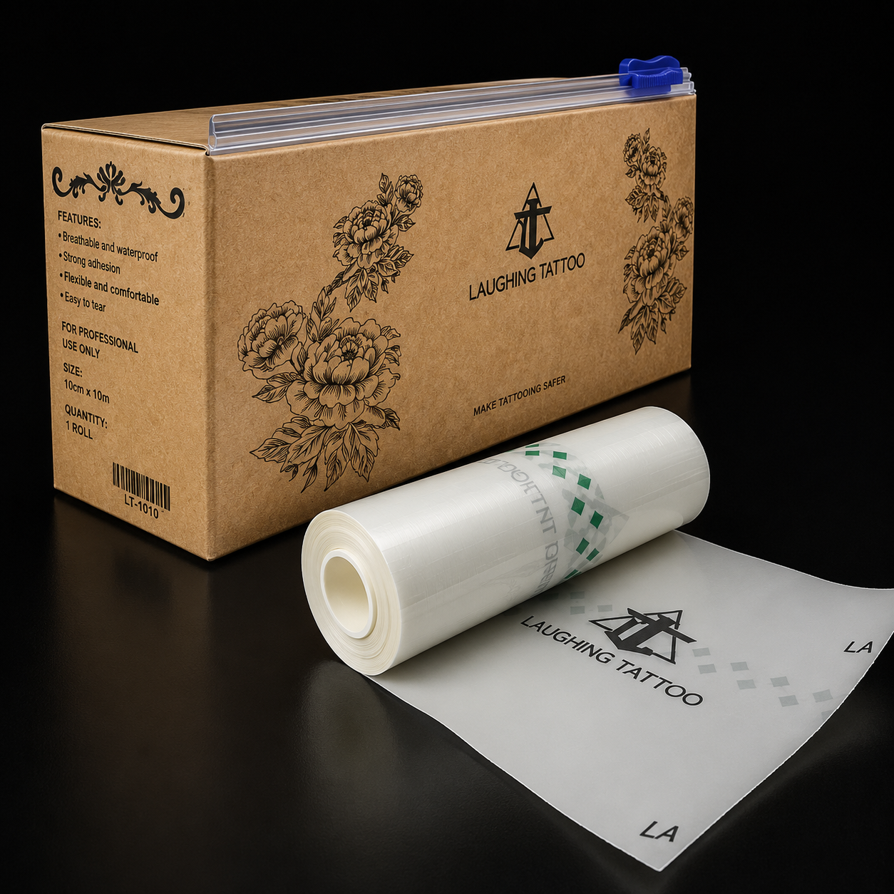 Parche Para Tatuaje  Laughing Tattoo Rollo 15cmx10m