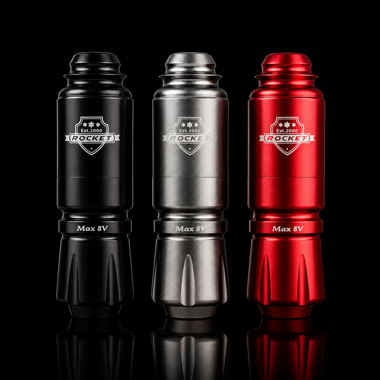 Kit Máquina Tatuar Principiante Rocket Completo Práctica