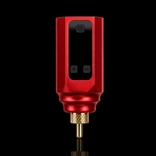Batería Rca De Poder Para Tatuaje Wx-2 Plus 2 Dragoart Color Rojo