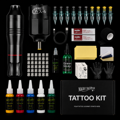 Kit Magic Creator Máquina Para Tatuar  Dc Principiante