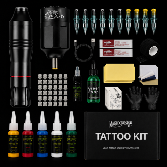 Kit Magic Creator Máquina Para Tatuar  Dc Principiante