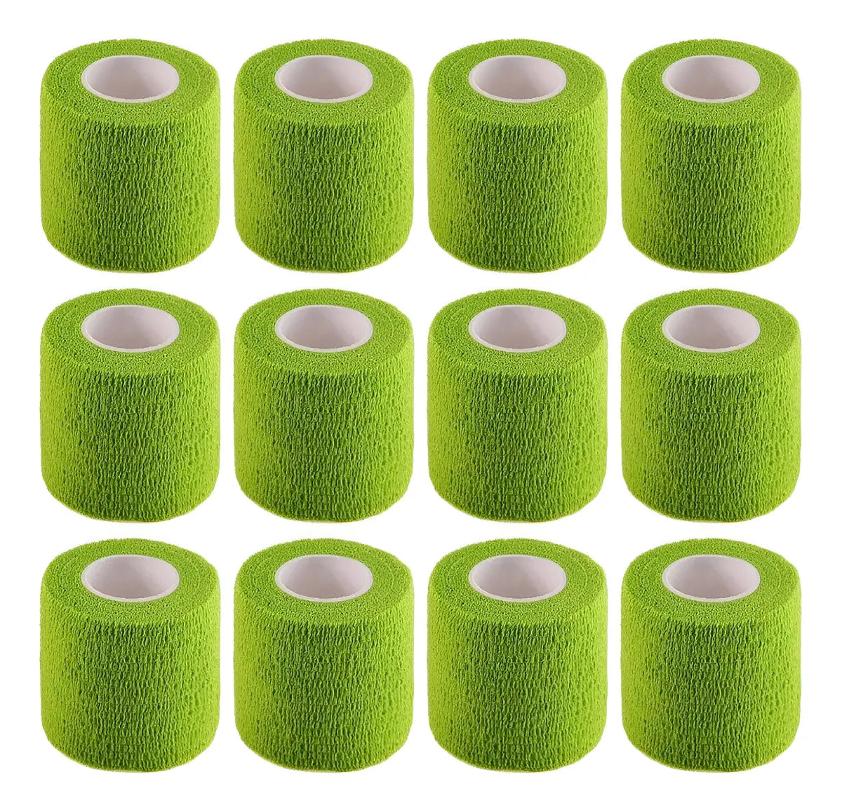 Cinta Elástica Venda Autoadherible Grip 12pz Tatuaje Colores Color Ver