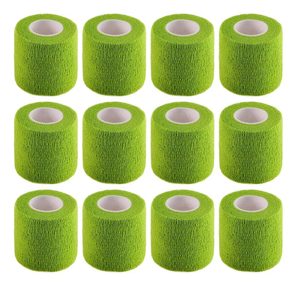 Cinta Elástica Venda Autoadherible Grip 12pz Tatuaje Colores Color Ver