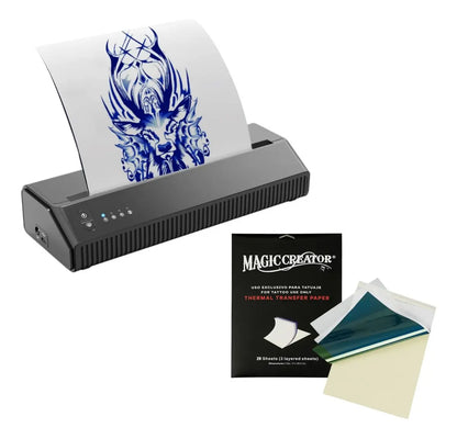 Impresora Térmica Para Tatuar Stencil Bluetooth + Usb Tattoo