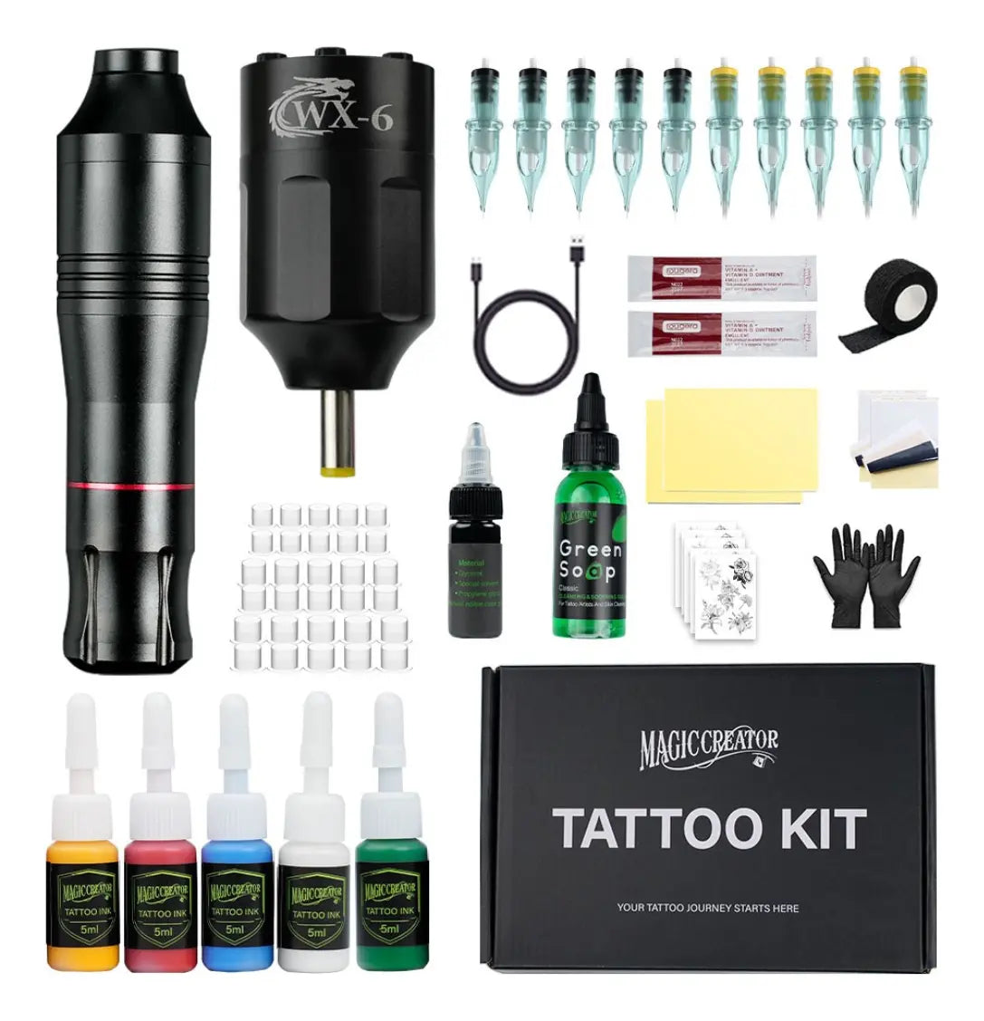 Kit Magic Creator Máquina Para Tatuar  Dc Principiante