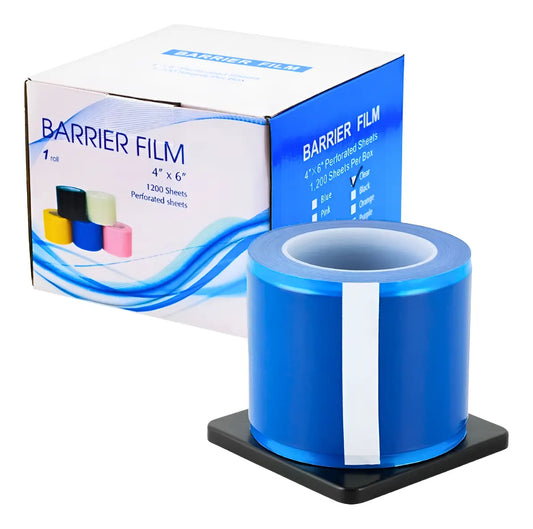 Parche Film Protector Para Insumos De Tatuaje 120 Hojas Azul