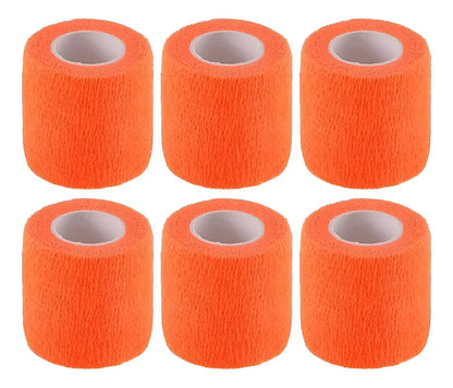 Cinta Elástica Venda Autoadherible Grip 6pz Tatuaje Colores Color Nara
