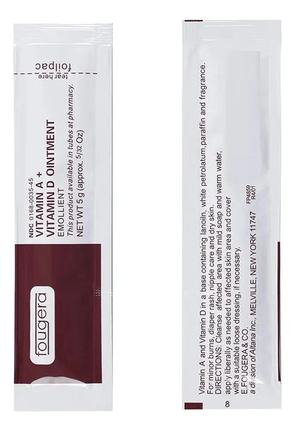 Crema Fougera Vitamina A, D Tatuaje Microblading 10 Pzs