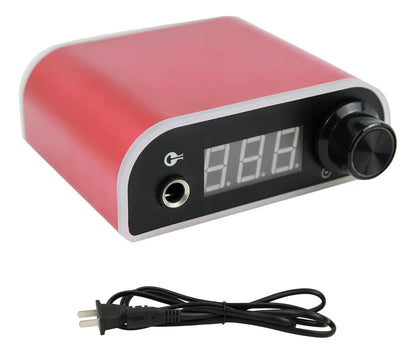 Fuente De Poder Kst Para Tatuar Con Pantalla Digital Y Luces De Colore