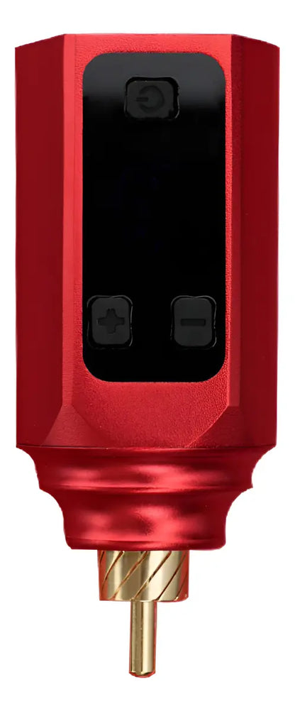 Batería Rca De Poder Para Tatuaje Wx-2 Plus 2 Dragoart Color Rojo
