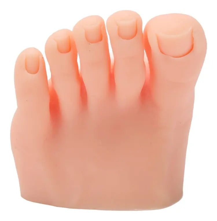 Pie De Silicona Para Práctica Profesional Nail Art Tatuaje Y